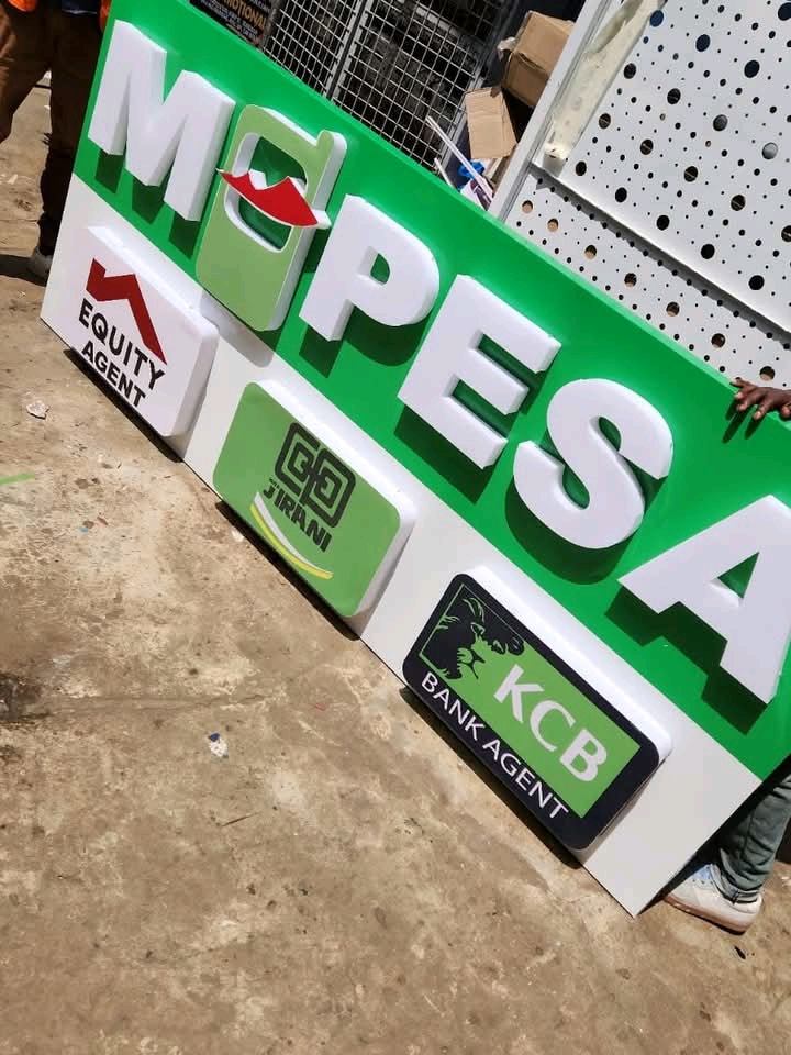3D signage sample