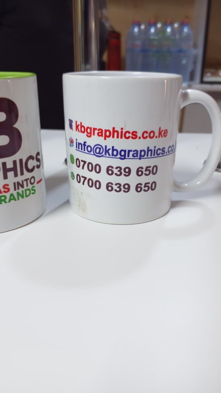 Custom mug printing