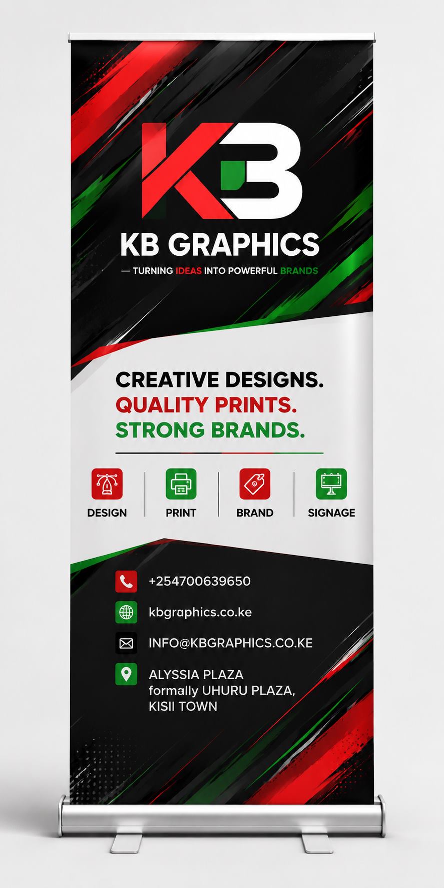 Roll up banner
